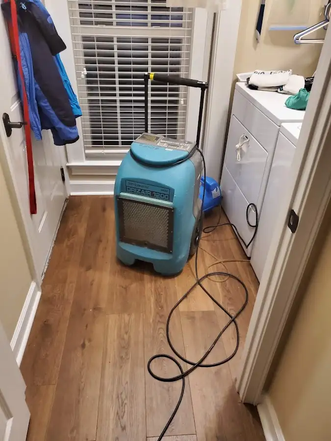 Commercial dehumidifier deployed for Flood Damage Cleanup in Clifton Park